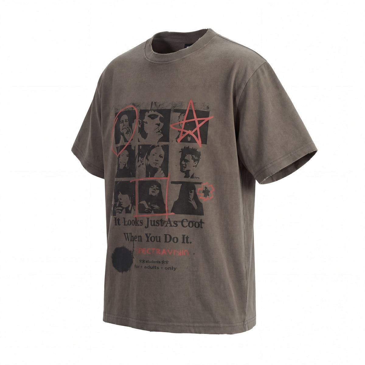 Madxmarx “Vintage Collage Graphic Tee”