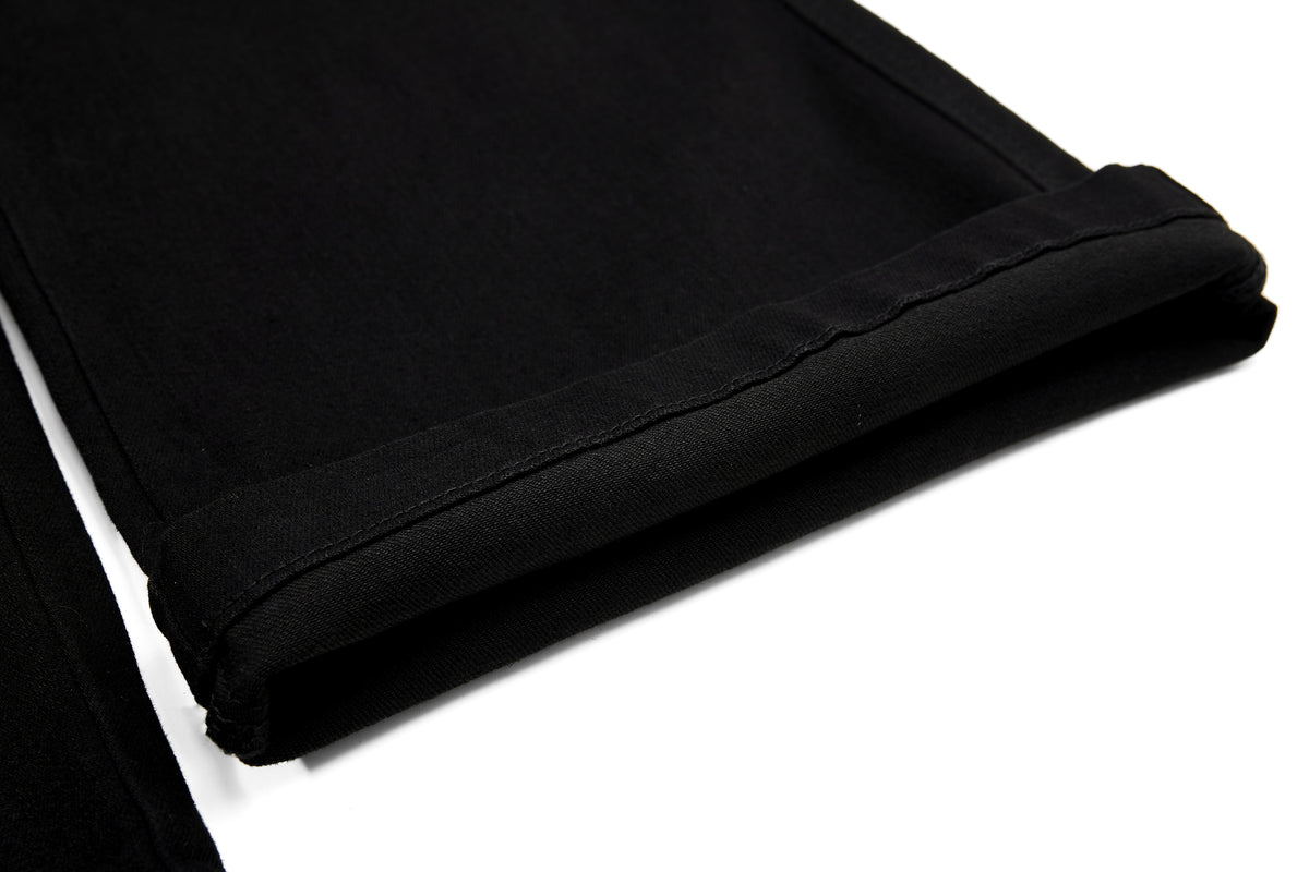 Pantalon évasé à détails zippés Madxmarx