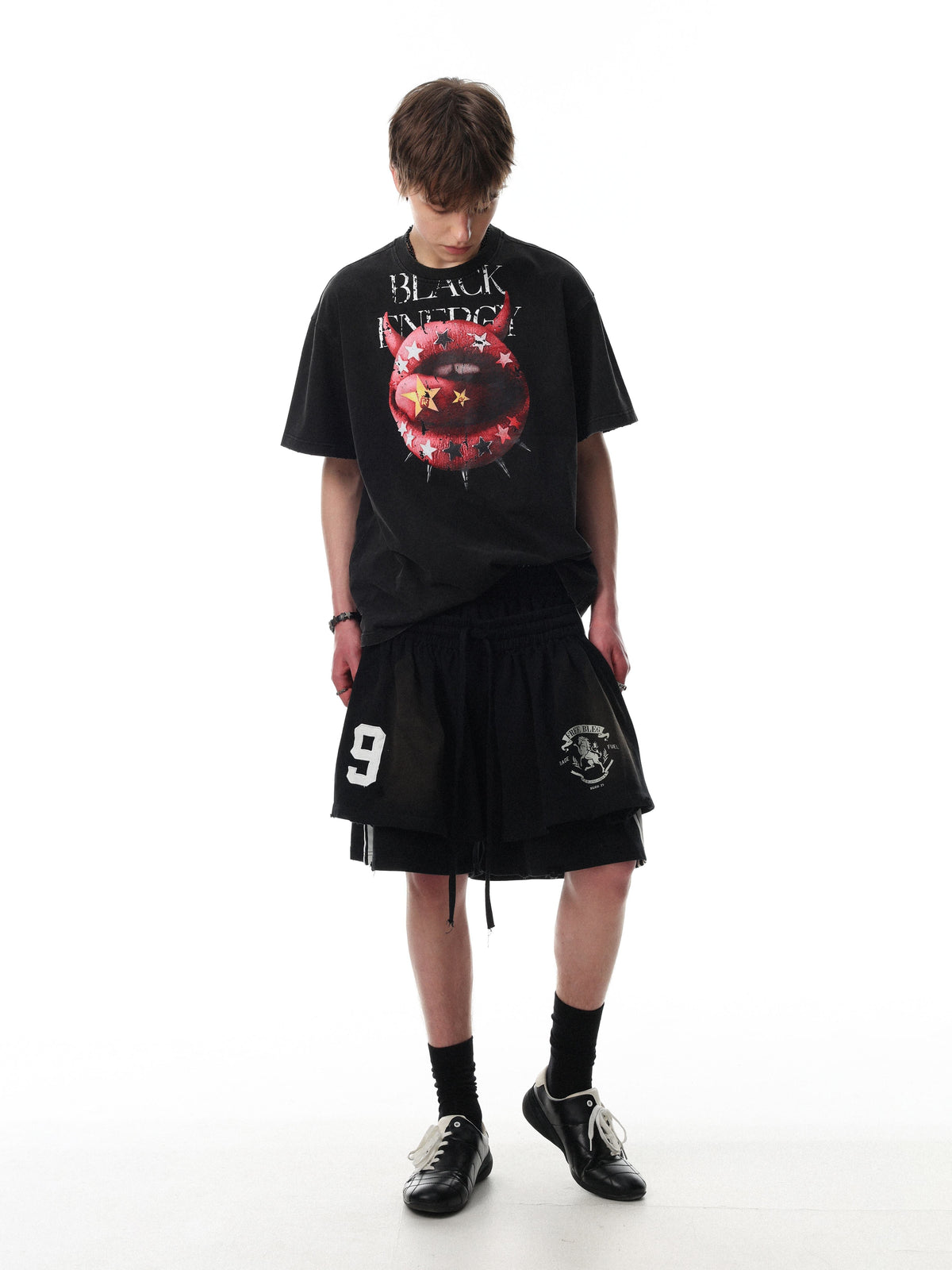 Madxmarx “Devil Lip Graphic Tee”