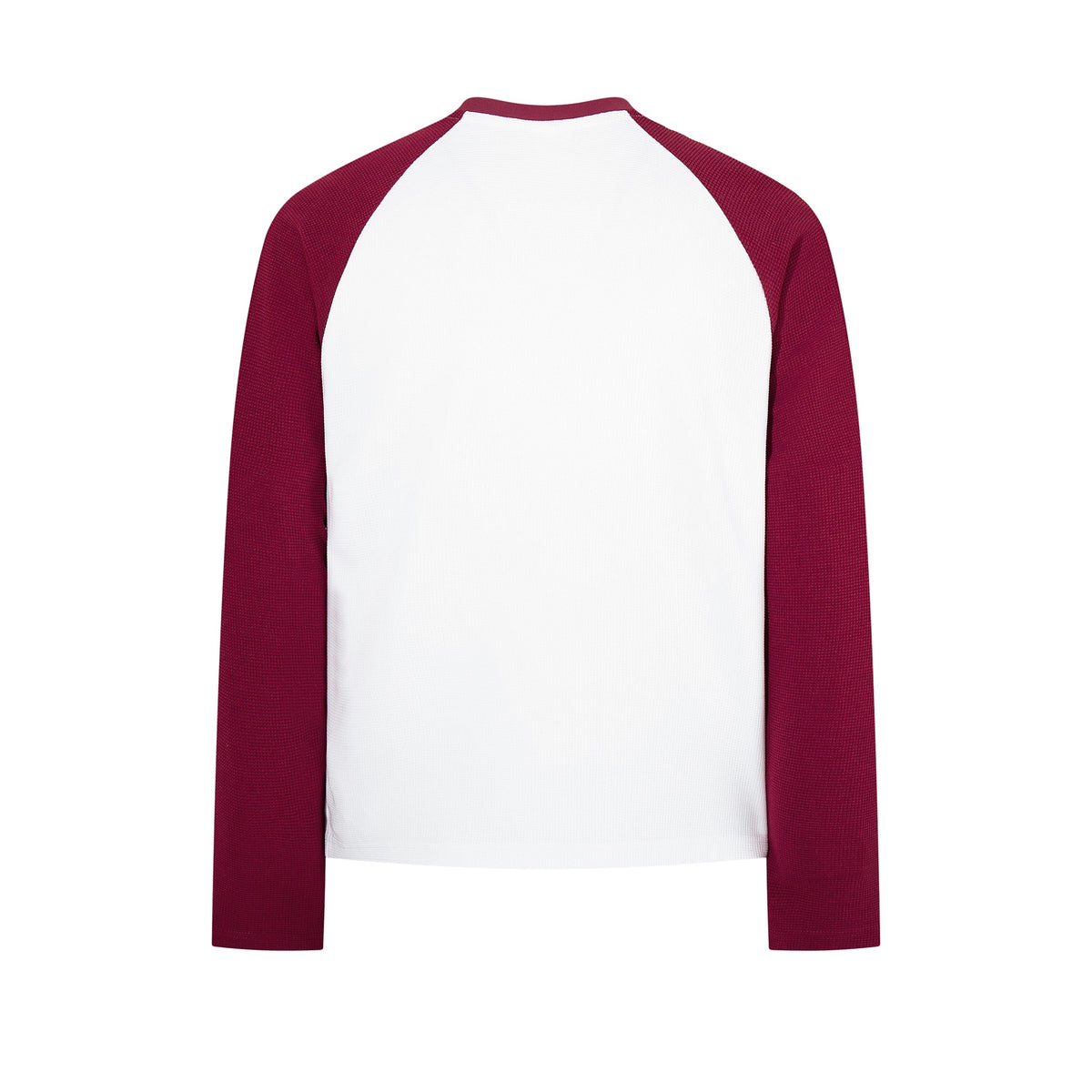 Madxmarx Contrast Raglan Graphic Long Sleeve Tee