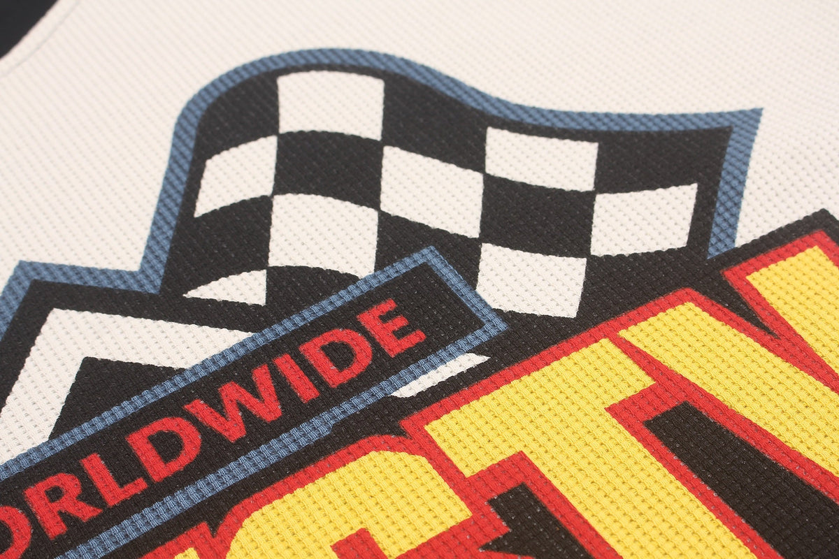 Madxmarx Worldwide Racing Waffle Long Sleeve