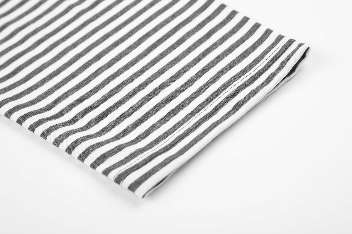 Madxmarx Layered Striped Long Sleeve T-Shirt