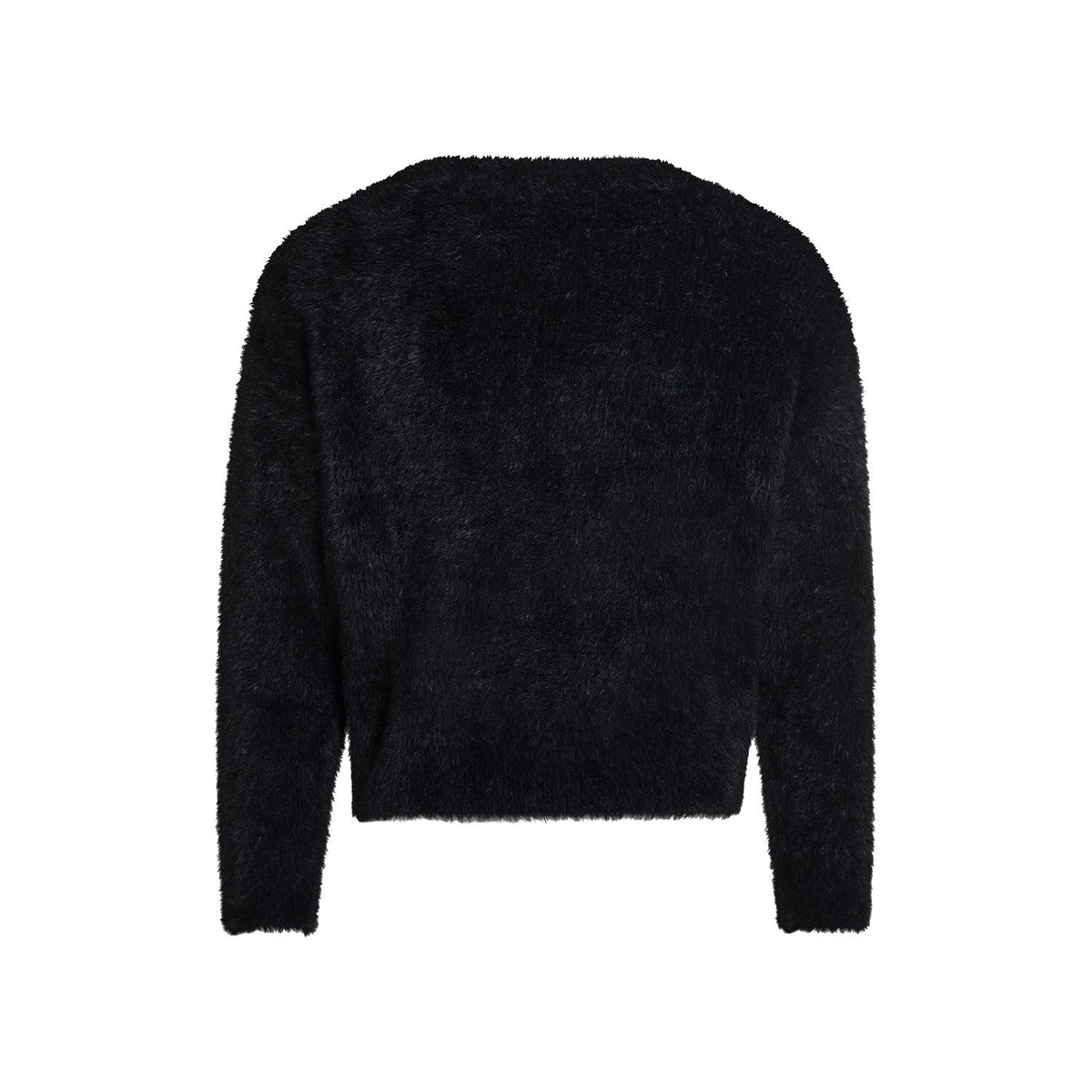 Madxmarx Fluffy Crest Knit Sweater