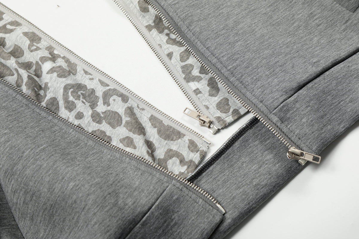 Madxmarx Layered Zip-Up Hoodie