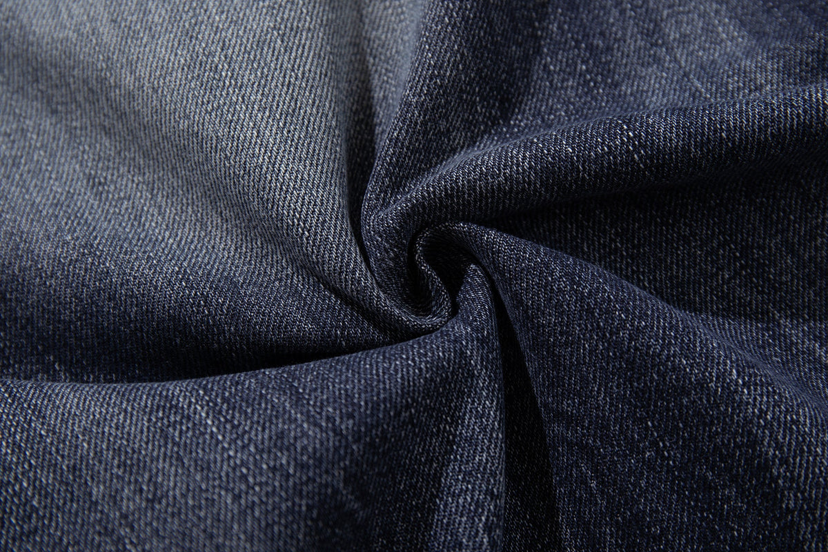 Madxmarx Cracked-Wash Wide-Leg Denim