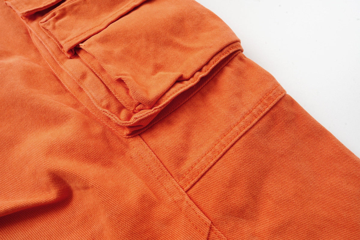 Madxmarx Utility Cargo Wide-Leg Pants