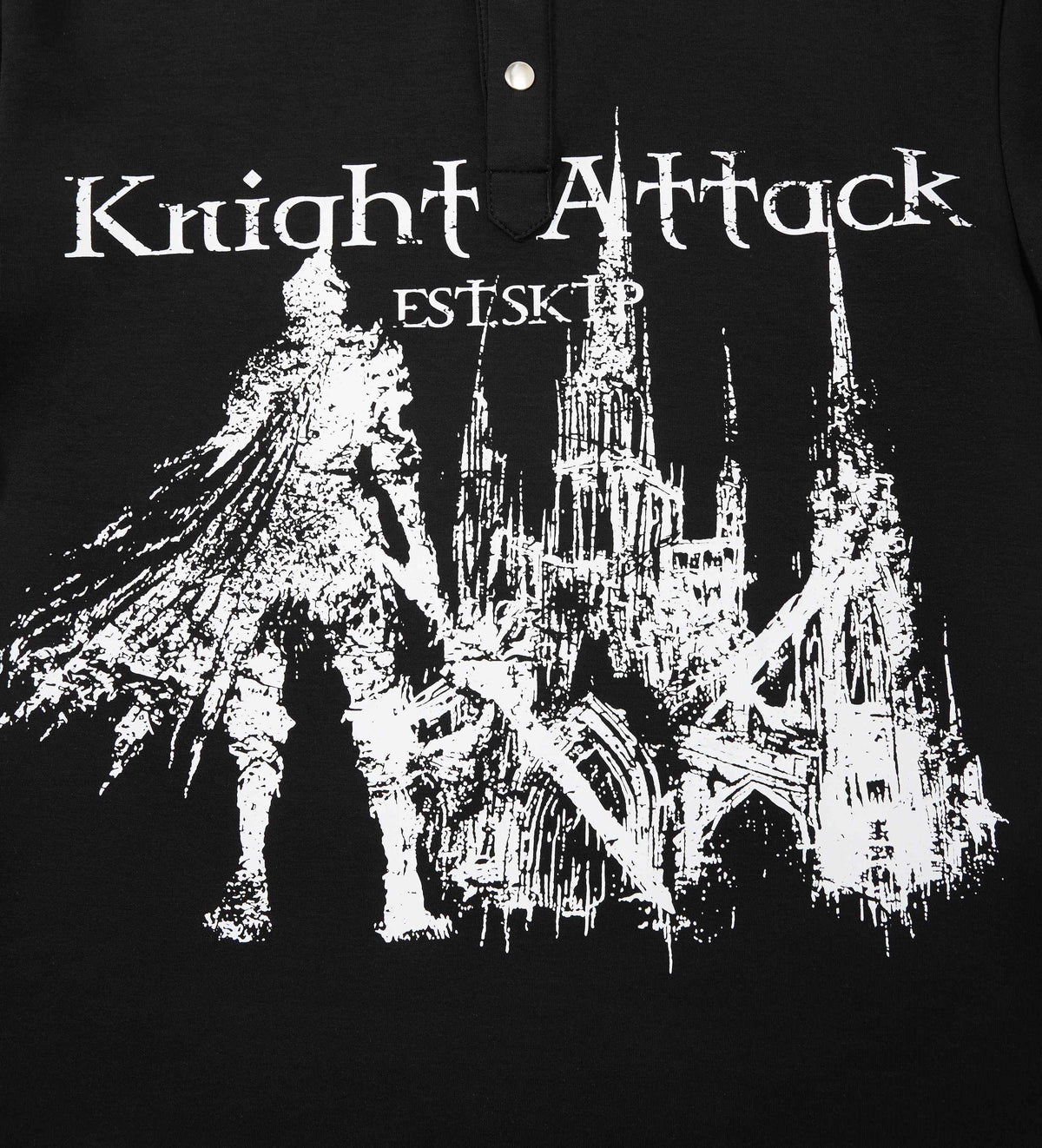 Madxmarx “Knight Attack Graphic Polo Tee”