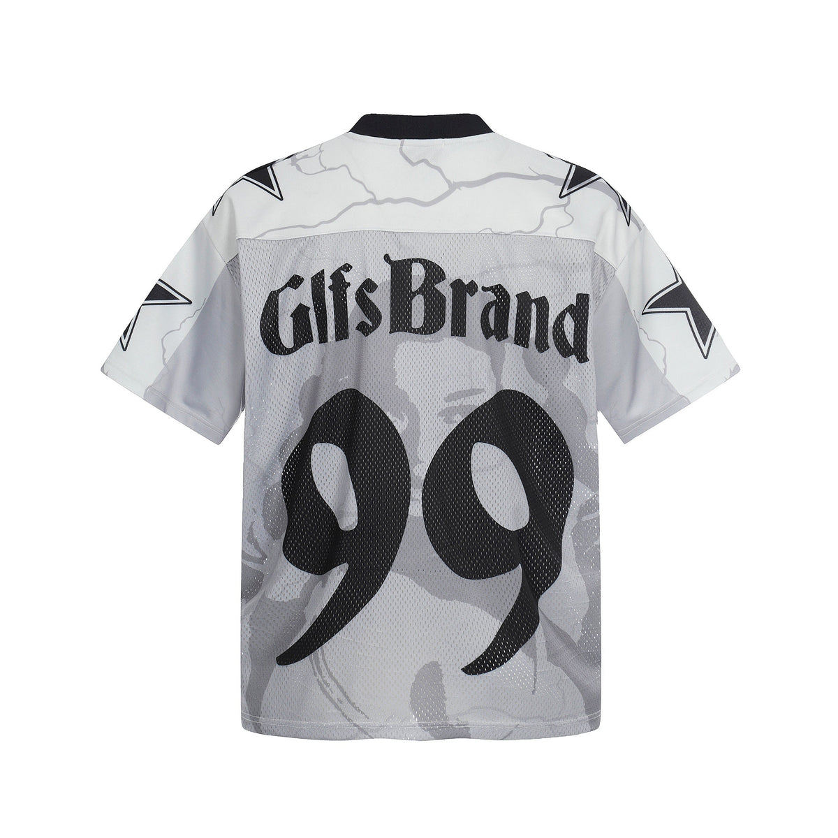 Madxmarx Portrait Graphic Mesh Jersey