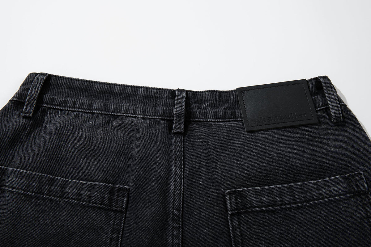 Jean cargo ample à empiècements Madxmarx
