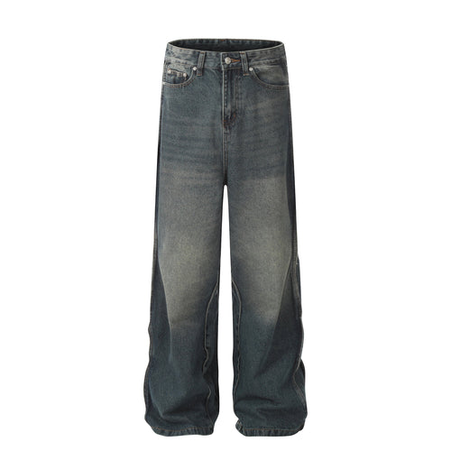 Madxmarx Classic Fade Wide-Leg Jeans - XS / Blue