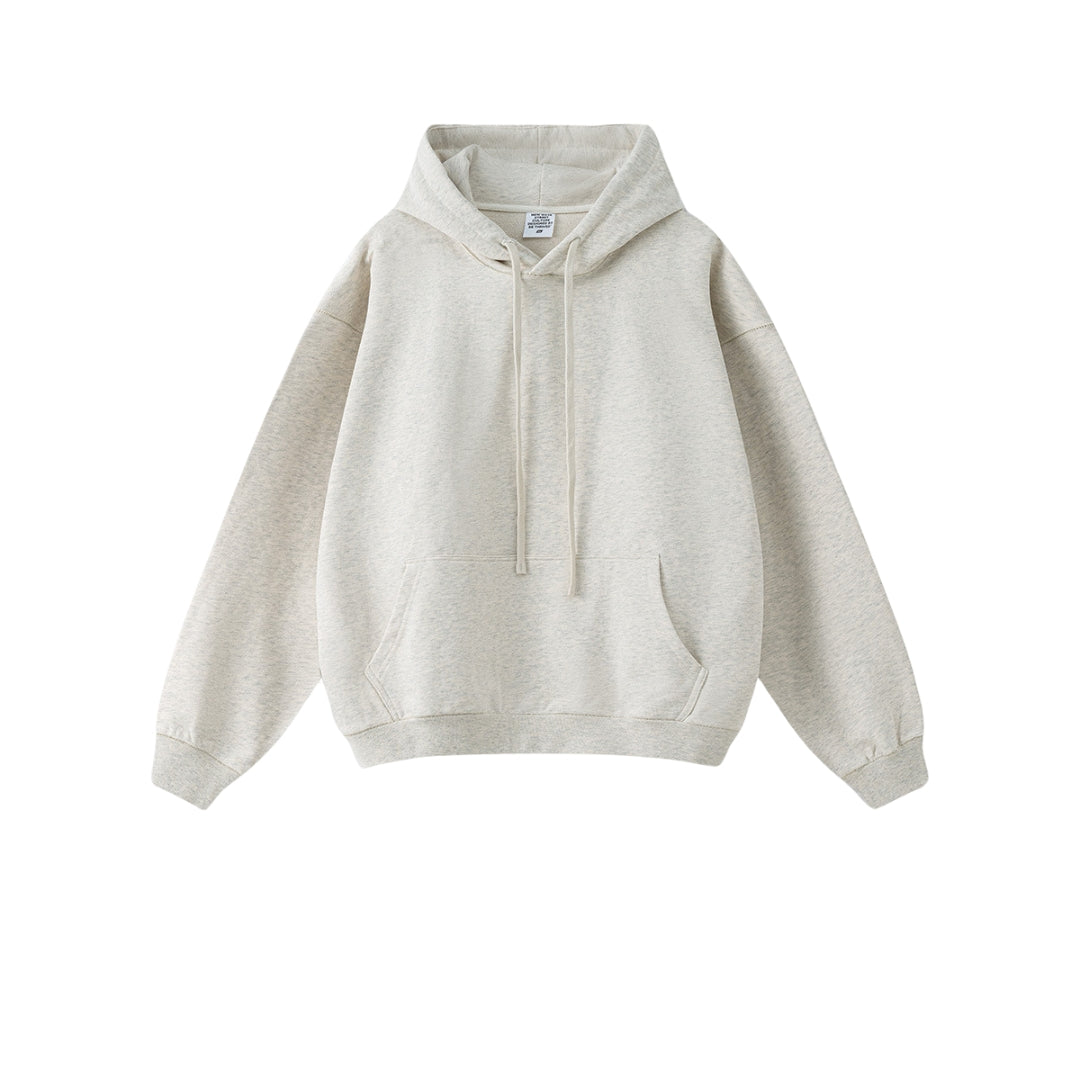 light gray pullover hoodie