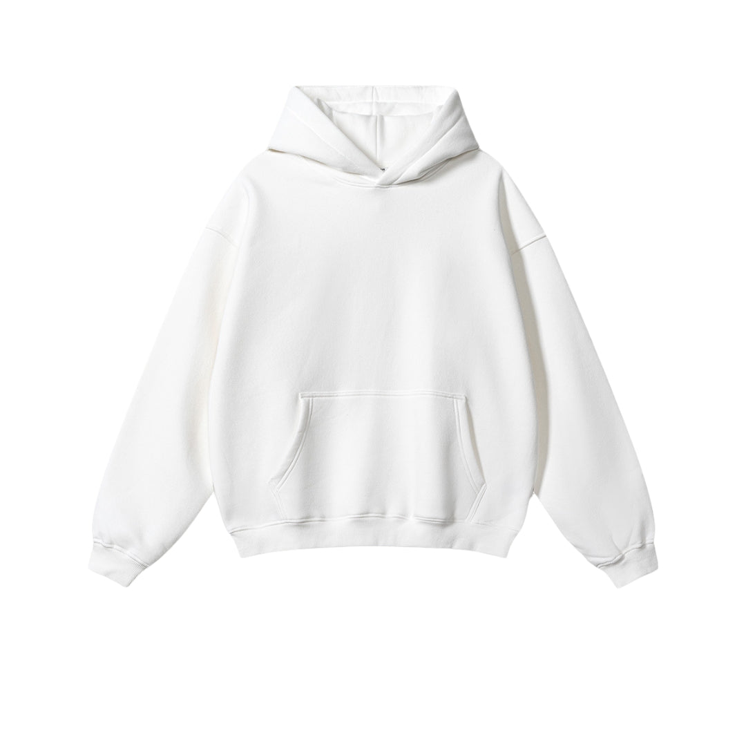 white hoodie