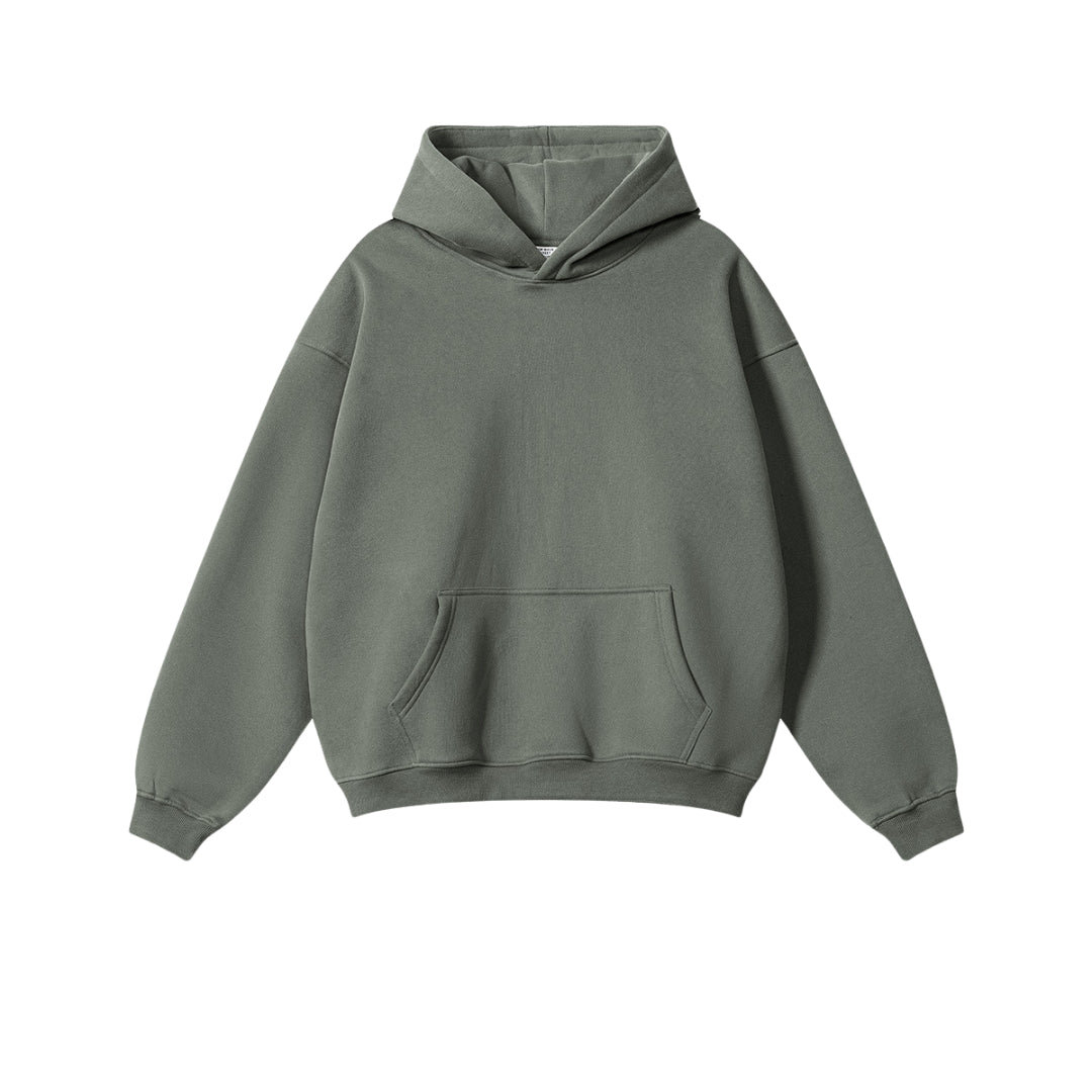 dark gray hoodie