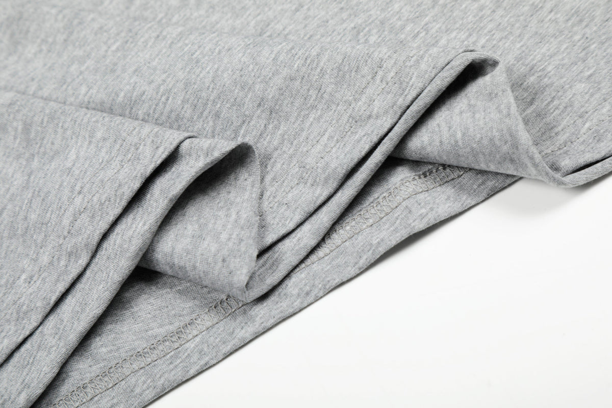 Madxmarx Graphic Henley Long Sleeve Tee