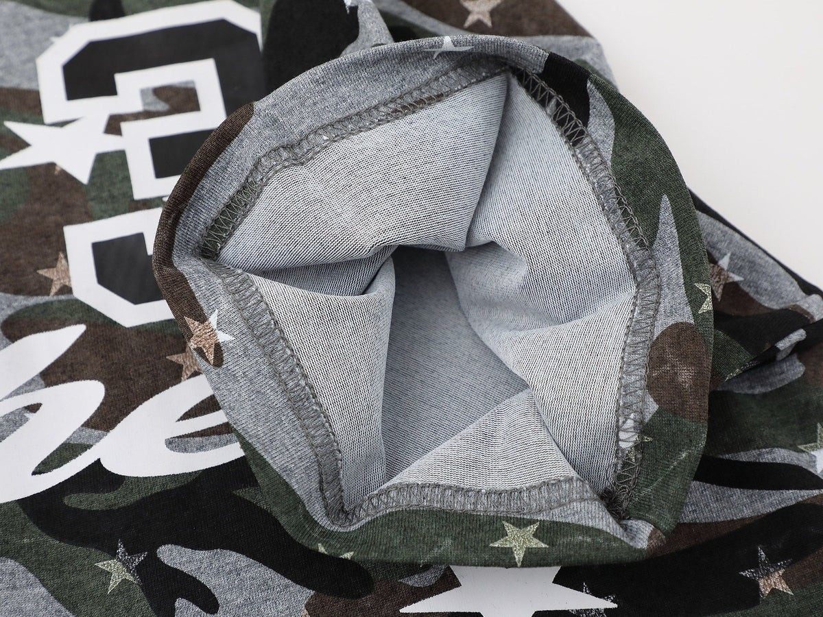 Madxmarx Camo Star Graphic Polo