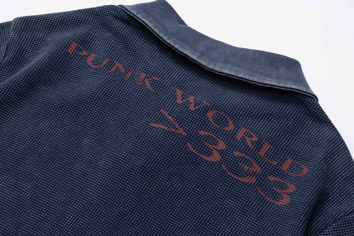 Madxmarx Vintage Washed Polo Tee