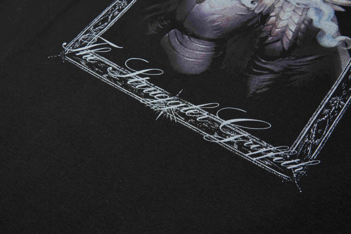 Madxmarx Graphic Angel Print T-Shirt