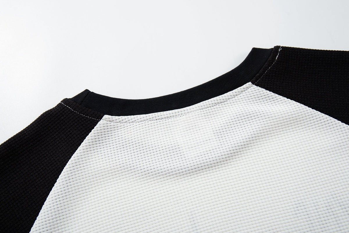 Madxmarx Vintage Street Graphic Raglan Long Sleeve