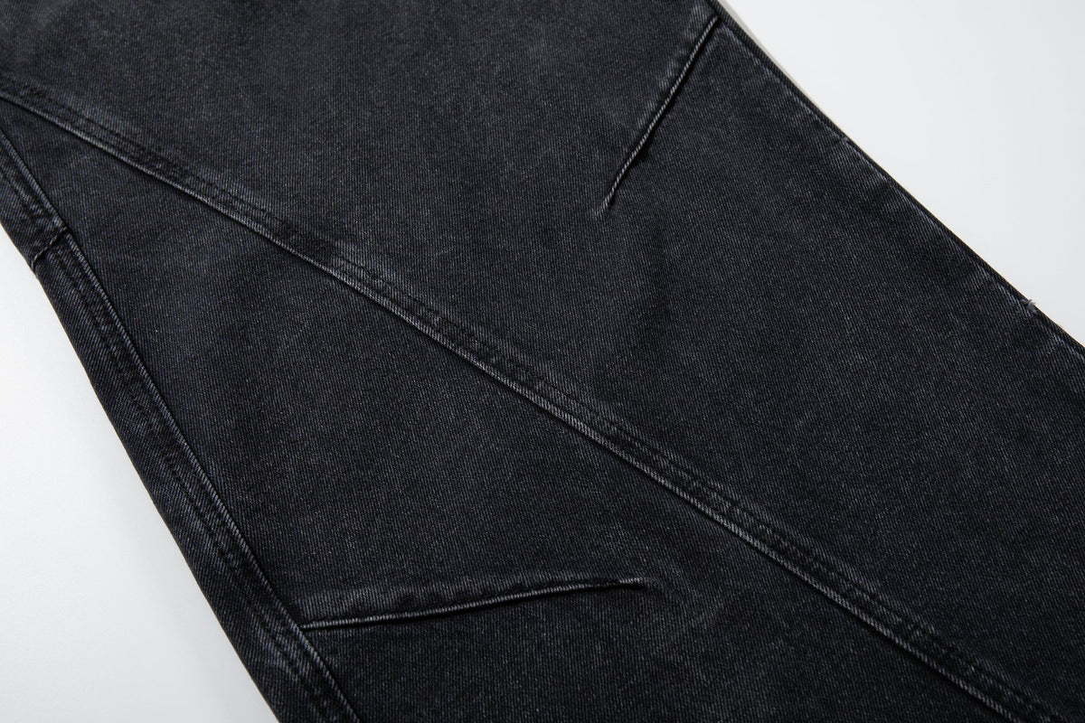 Jean cargo ample à empiècements Madxmarx