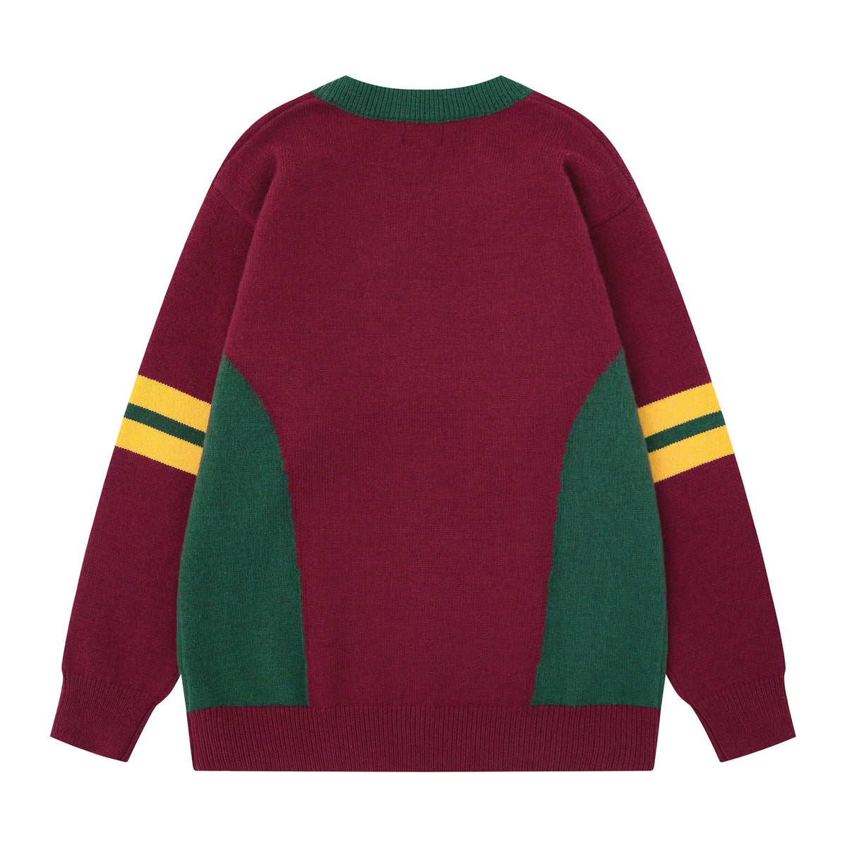 Madxmarx Varsity Team Number Knit Sweater