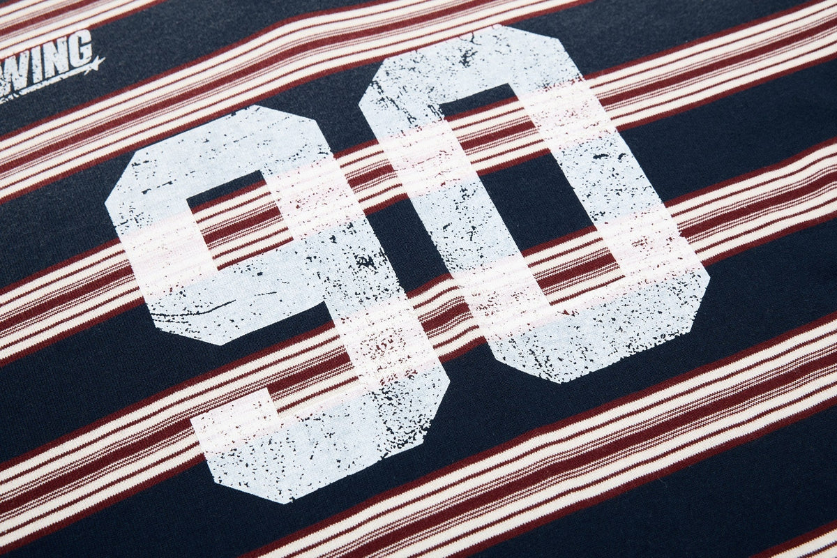 Madxmarx “Vintage Stripe Rugby Polo”