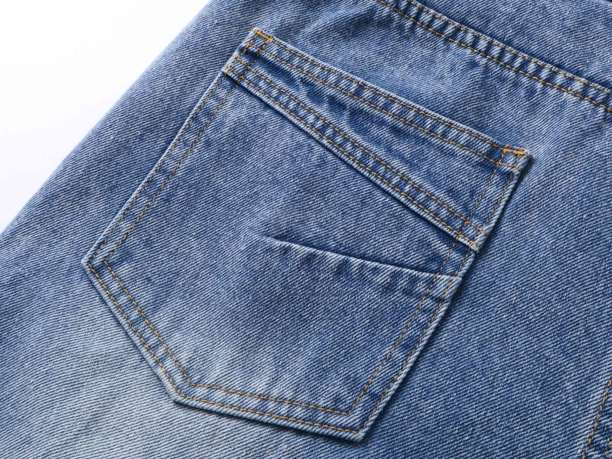 Madxmarx “Stacked Vintage Denim Jeans”