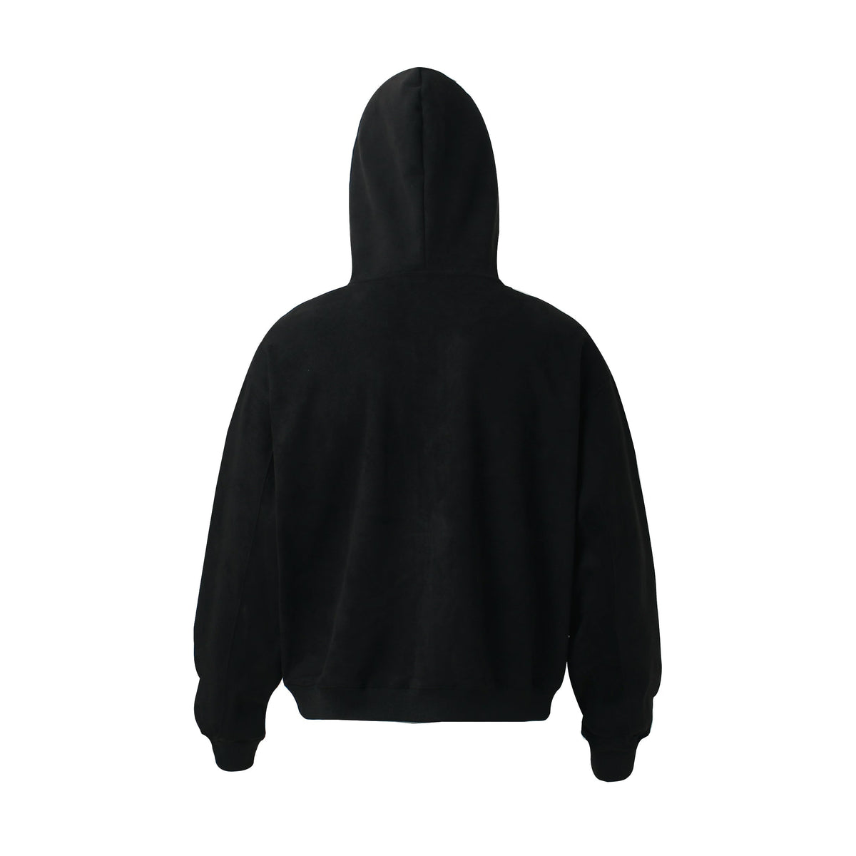 Madxmarx Suede Varsity Zip Hoodie
