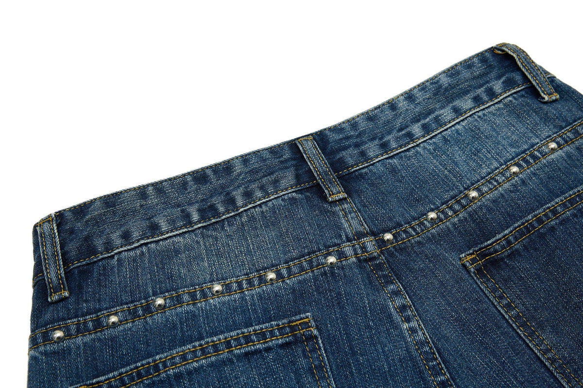 Madxmarx „Studded Panel Denim Jeans“
