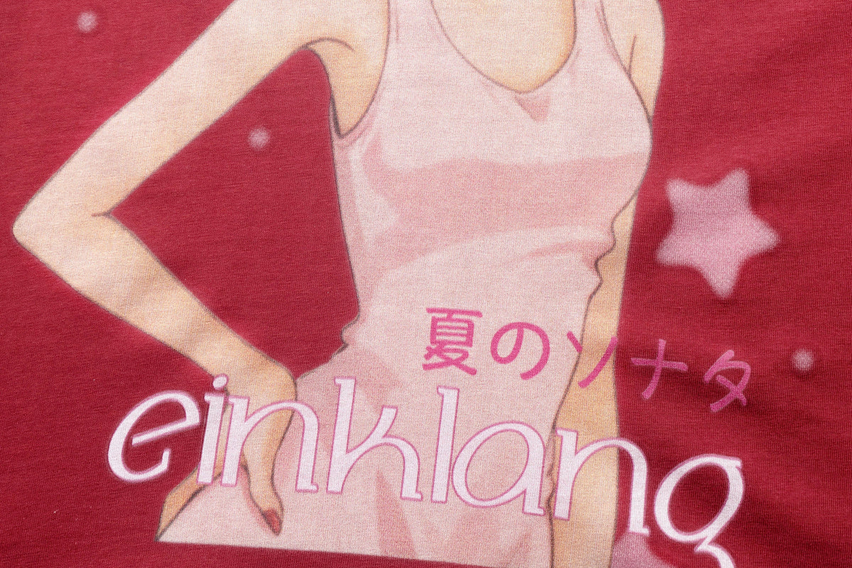 Madxmarx Anime Graphic Raglan Long Sleeve Tee