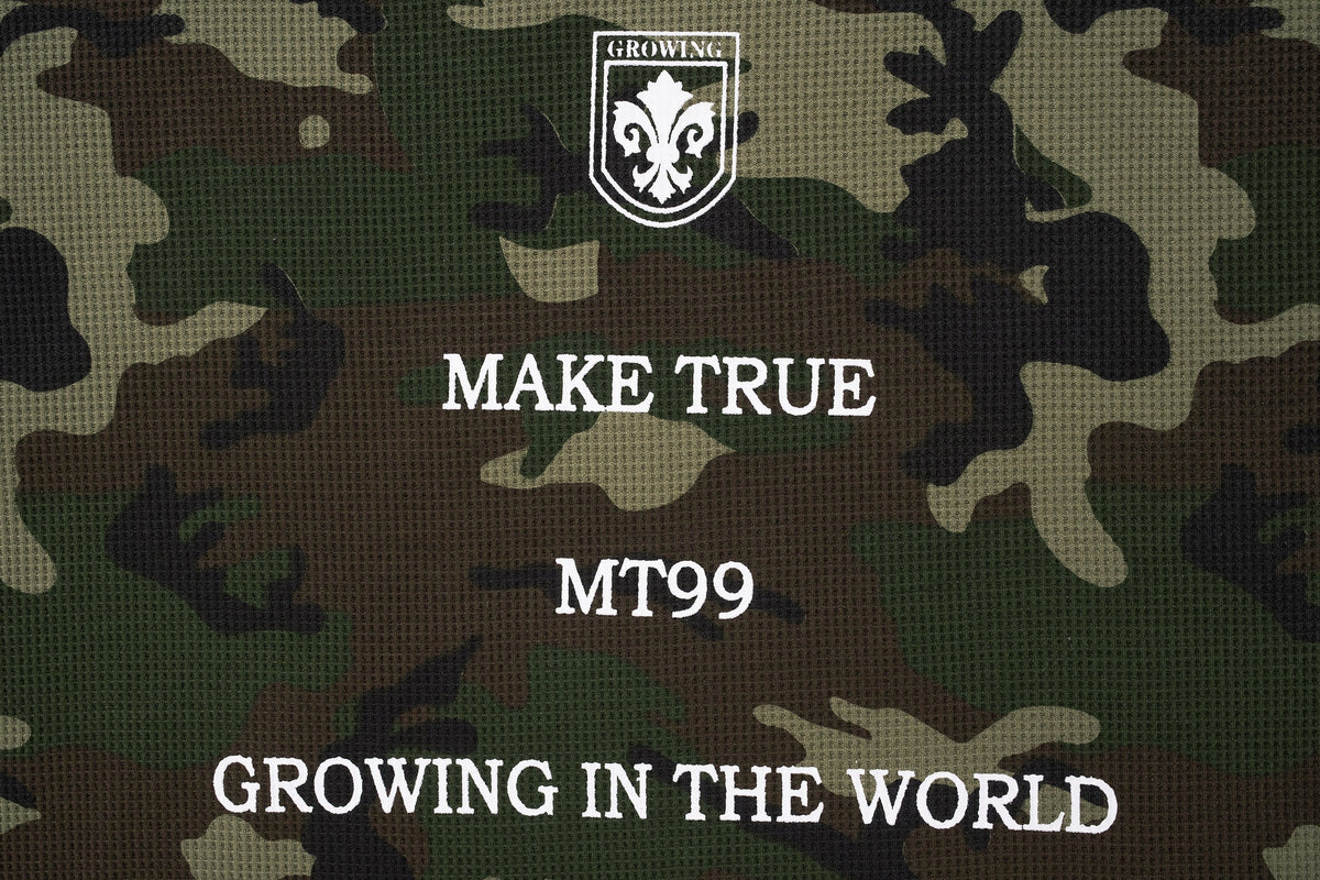 Madxmarx Camo Text Graphic Longsleeve