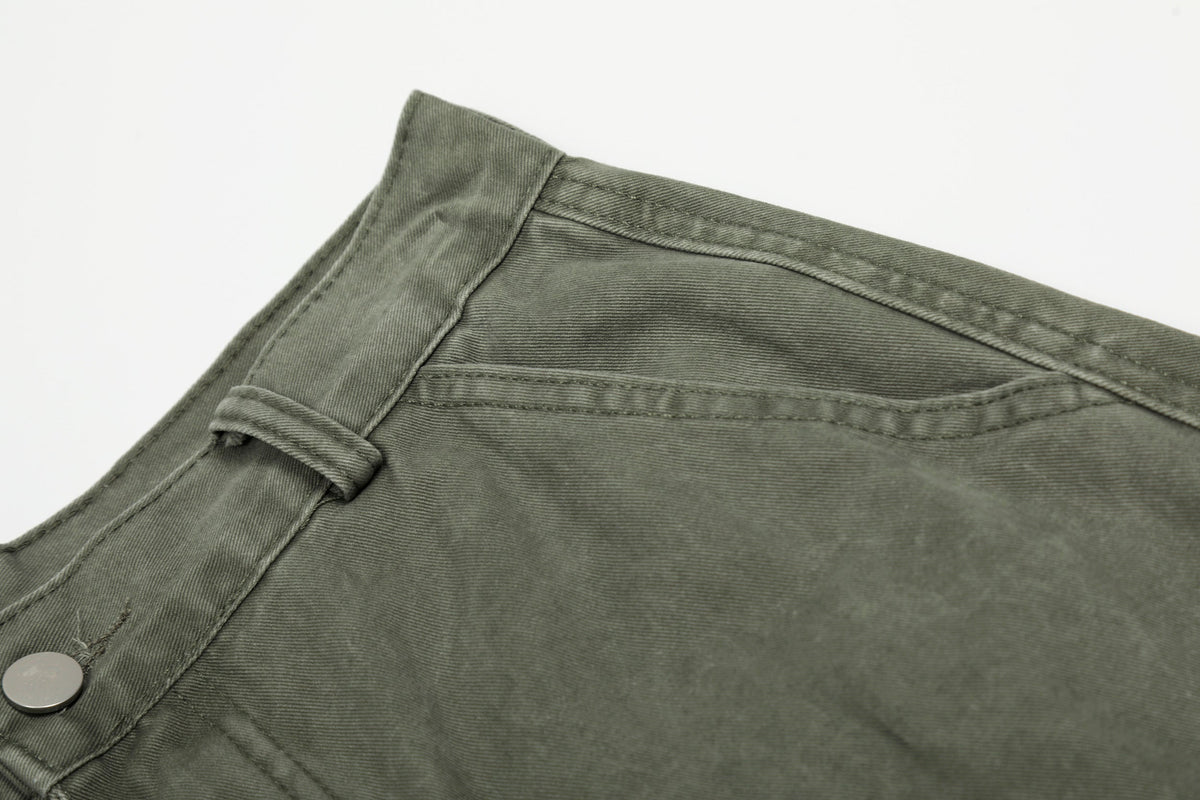 Madxmarx Rainbow Patch Embroidered Pants