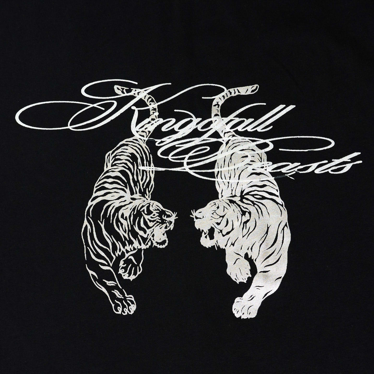 Madxmarx Tiger Script Graphic Long Sleeve Tee