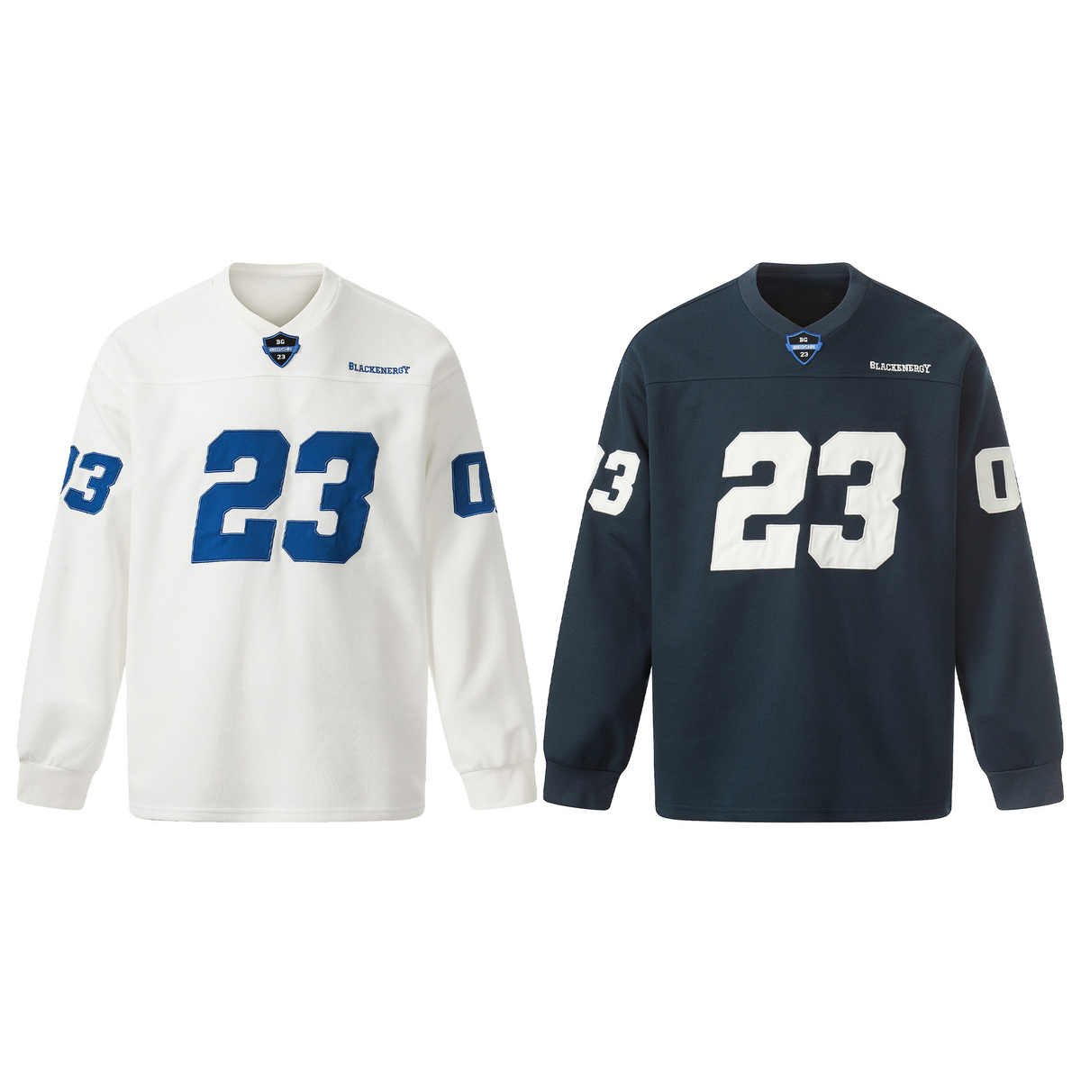 Madxmarx Varsity Graphic Long Sleeve Tee