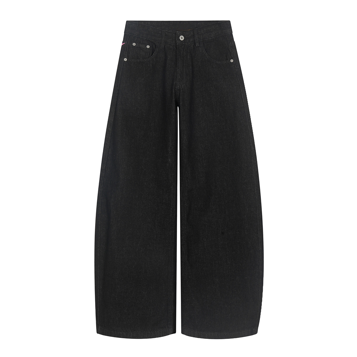 Jeans de pierna ancha con gráfico de bolsillo cruzado Madxmarx