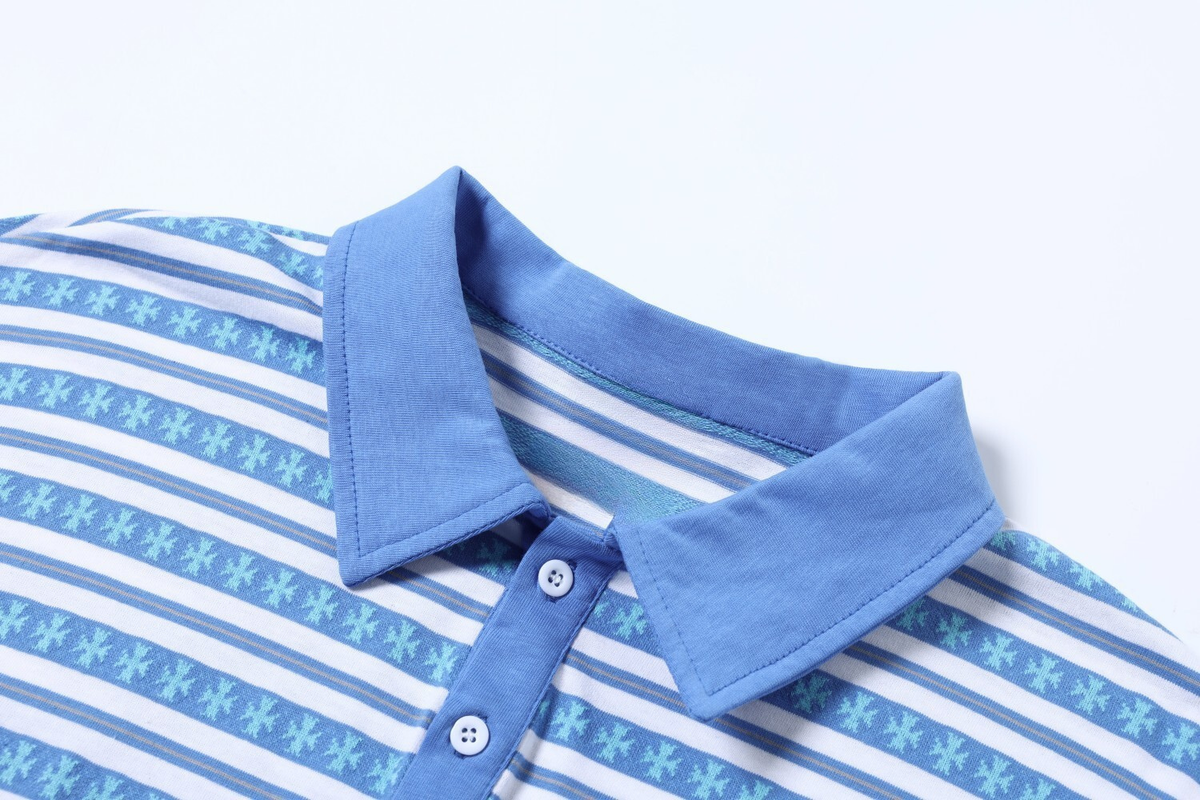 Madxmarx Heritage Stripe Long Sleeve Polo