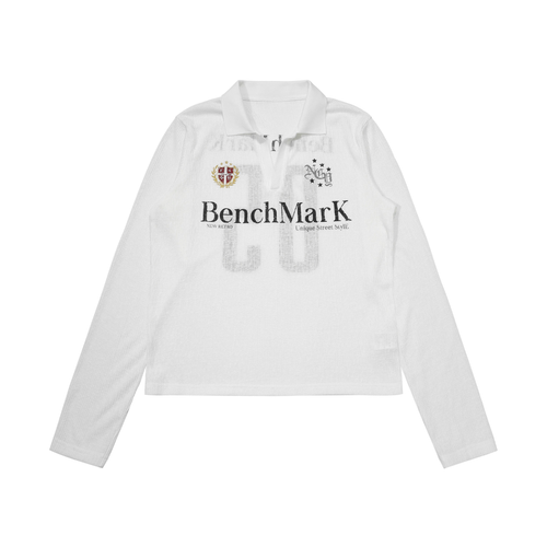 Madxmarx Benchmark Long Sleeve Polo - S / White