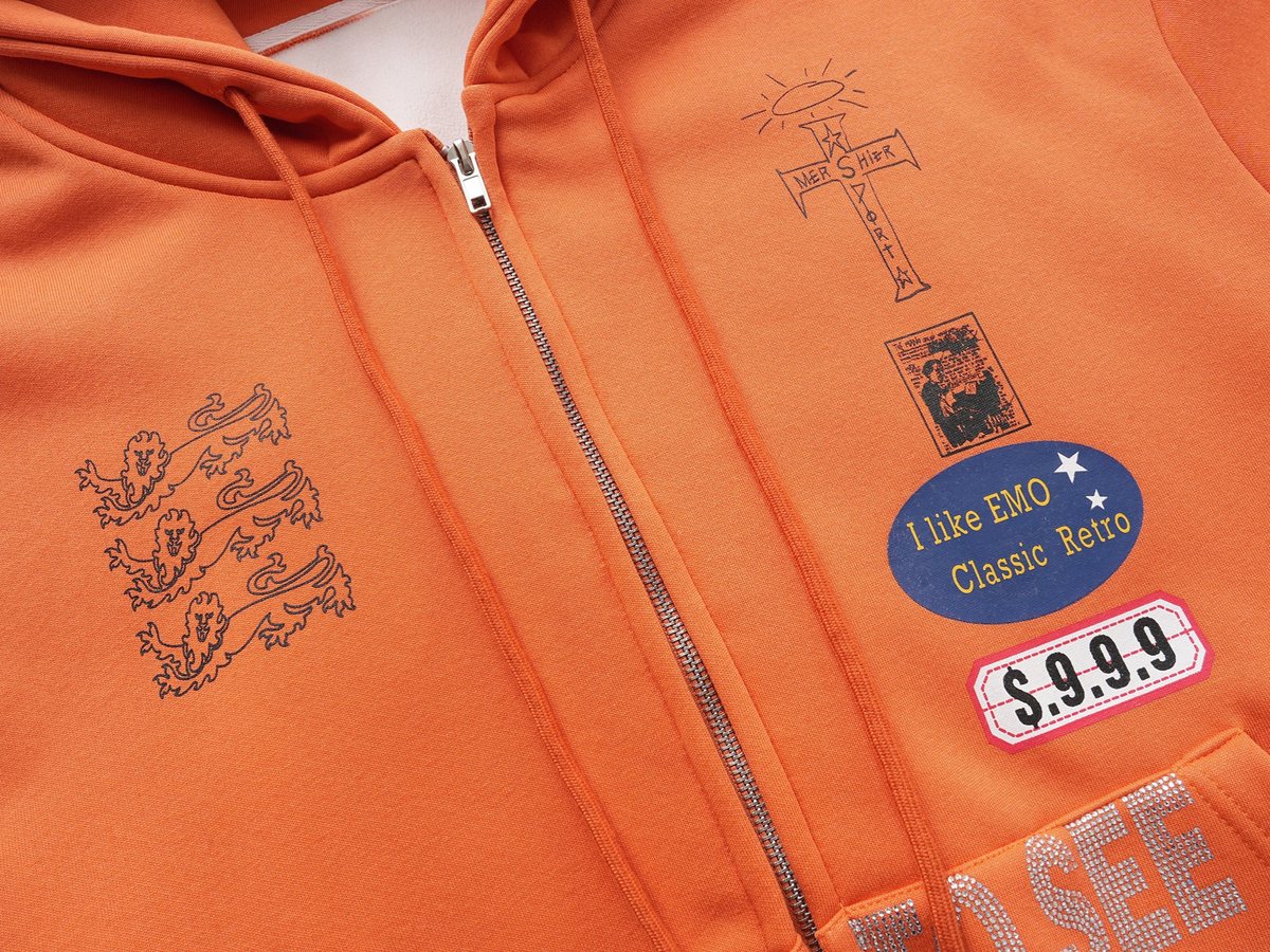 Madxmarx “See The Whole World” Zip Hoodie