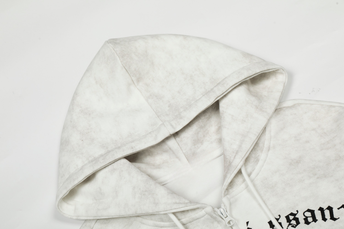 Madxmarx Vintage Graphic Zip-Up Hoodie