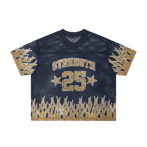 Madxmarx Strength 25 Mesh Jersey - M / Blue