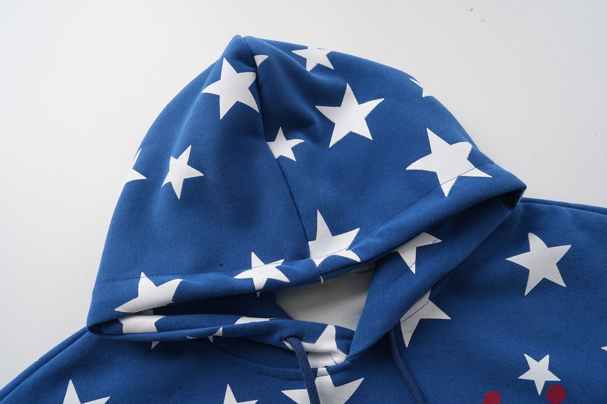 Madxmarx Star Pattern Hoodie