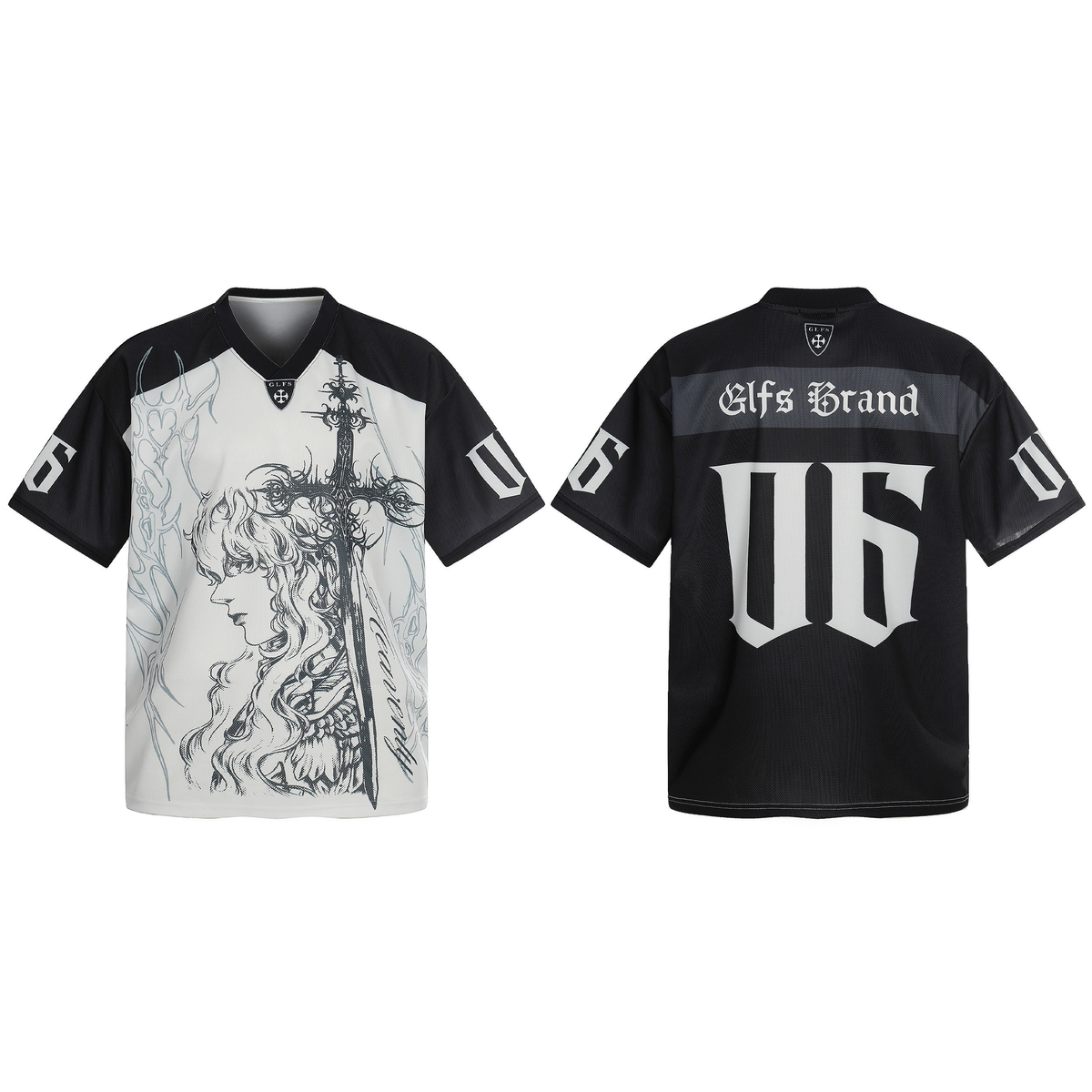 Madxmarx Gothic Blade Mesh Jersey
