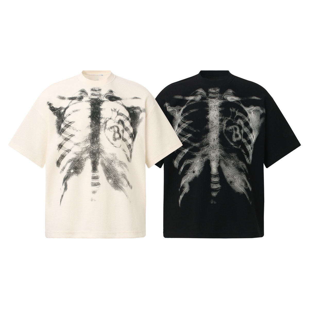 Madxmarx X-Ray Ribcage Graphic Tee