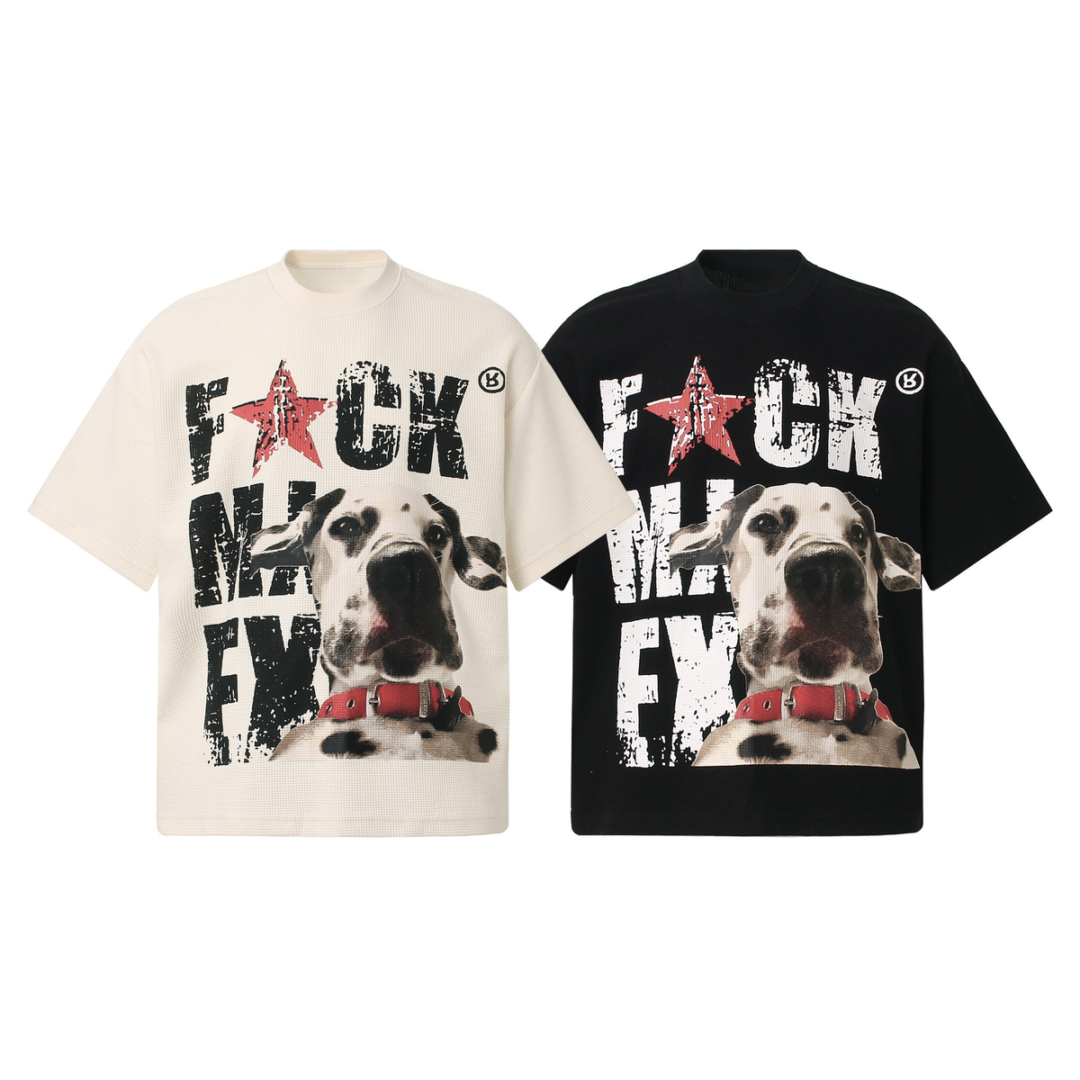 Madxmarx Graphic Dog Print Tee