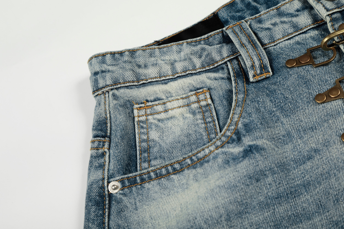 Madxmarx Vintage Hook Denim-Hose