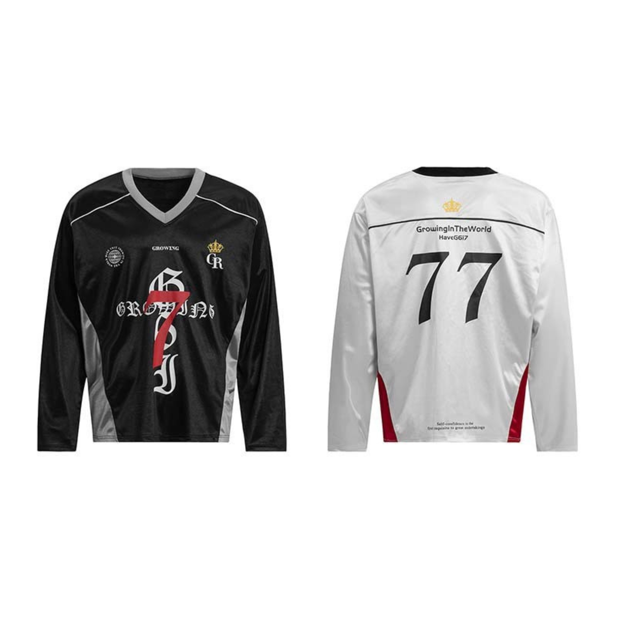 Madxmarx Gothic Jersey Long Sleeve