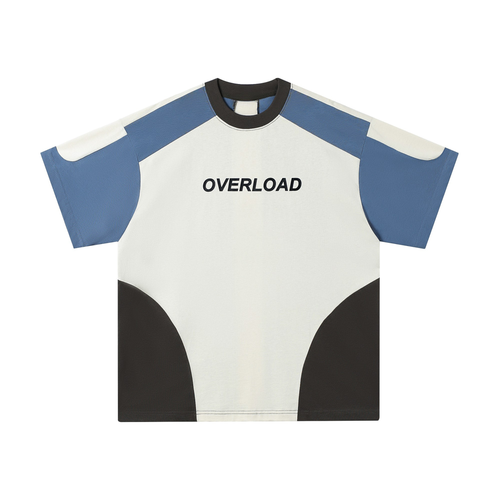 Madxmarx Overload Color-Block Tee - M / Blue