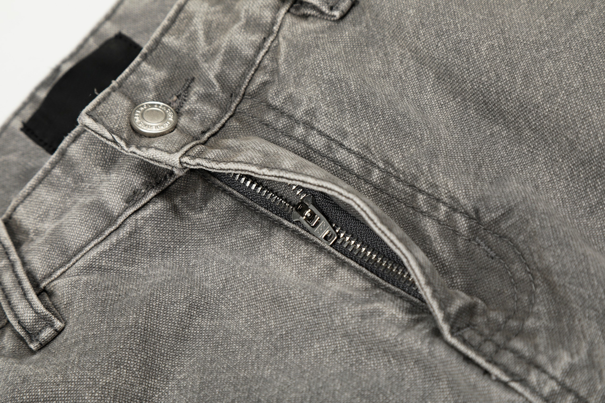 Madxmarx Gewaschene Utility-Jeans im Used-Look
