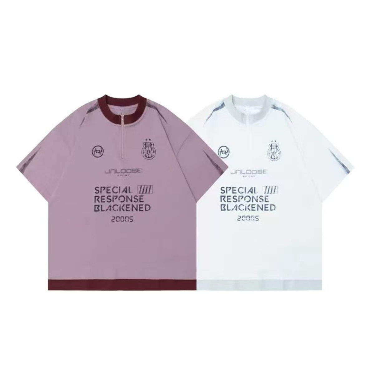 Madxmarx Special Response Zip Collar Tee