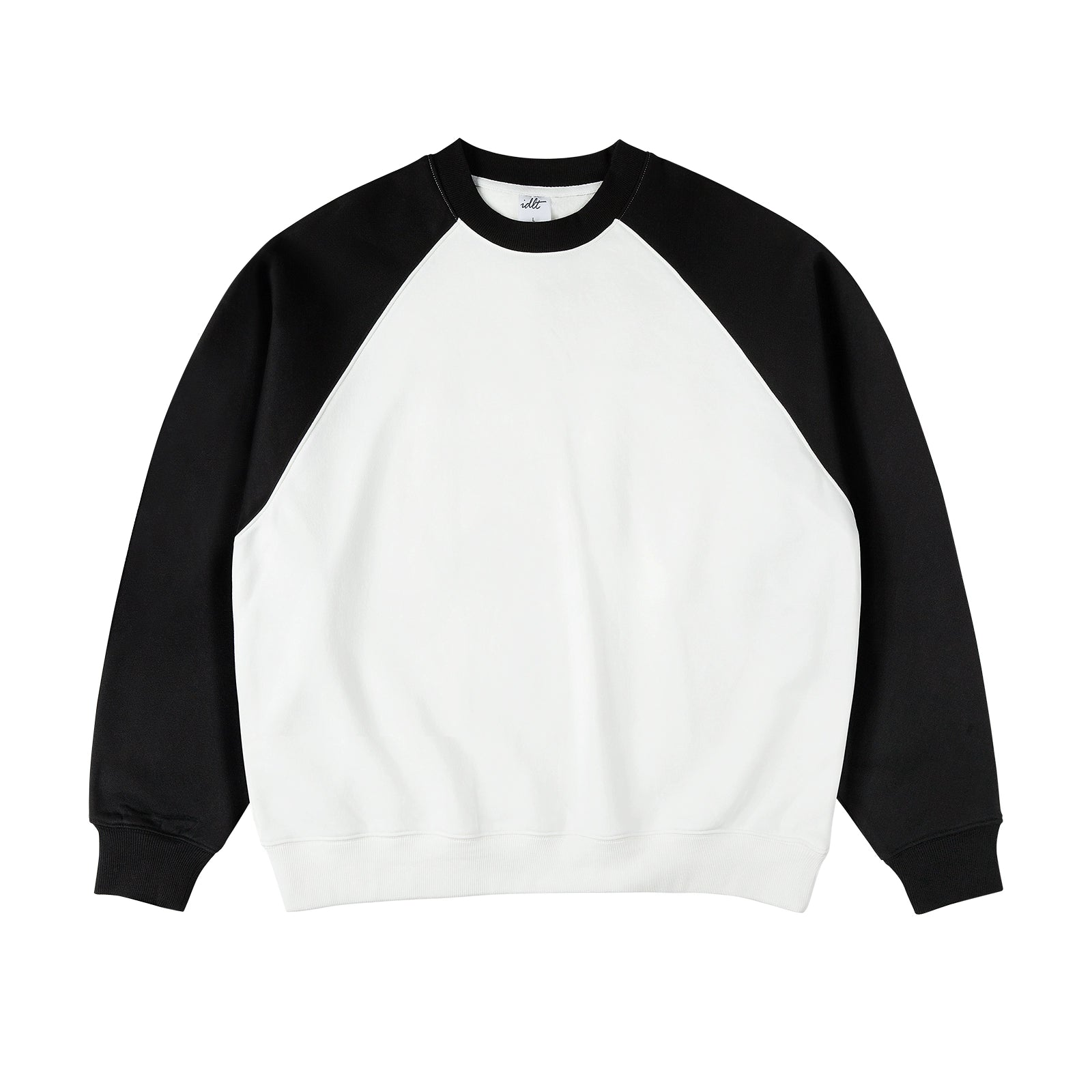 Basic Raglan Sleeve Round Neck Oversize Sweatshirt