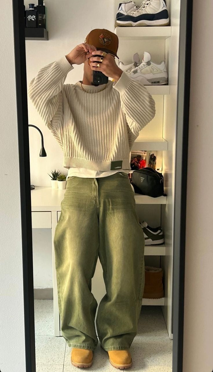 Semi-Turtleneck Sweater